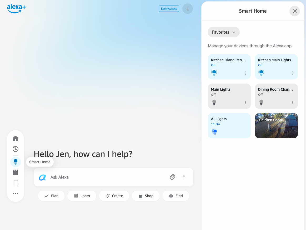<em>It has access to smart home controls.</em>